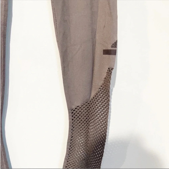 Stella McCartney adidas SET cement mushroom color essential studio tights & tank - Picture 14 of 15